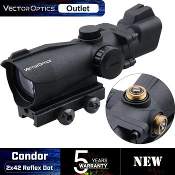 2x42 Red Dot Sight Scope 2 Times Magnification Vector Optics Reflex Collimator Sight For Training Optical Hunting Riflescope
2x42 Red Dot Sight Scope 2 Times Magnification Vector Optics Reflex Collimator Sight For Training Optical Hunting Riflescope