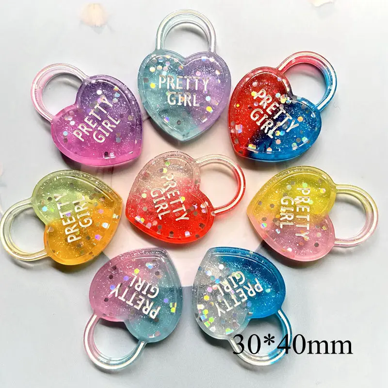 12Pcs/lot Rainbow Love Lock for Lover Colorful Resin DIY Craft PERtTY GIRL Home Decor Accessory Appliques DIY Craft Jewelry Make
12Pcs/lot Rainbow Love Lock for Lover Colorful Resin DIY Craft PERtTY GIRL Home Decor Accessory Appliques DIY Craft Jewelry Make