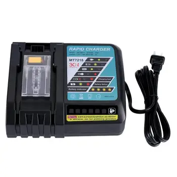 Li-Ion Battery Charger 3A Charging Current For Makita 14.4V 18V Bl1830 Bl1430 Dc18Rc Dc18Ra Power Tool Dc18Rct Charge
Li-Ion Battery Charger 3A Charging Current For Makita 14.4V 18V Bl1830 Bl1430 Dc18Rc Dc18Ra Power Tool Dc18Rct Charge