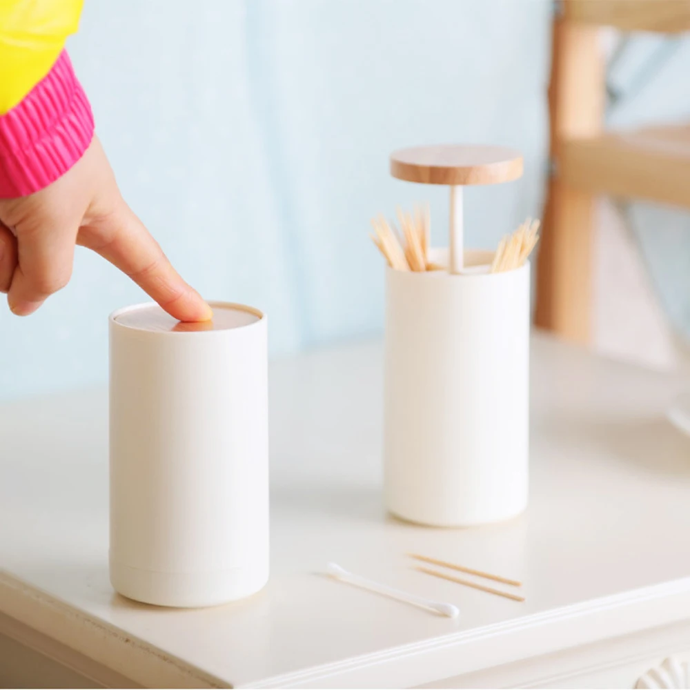 Hot Sale Simple Nordic Style Creative Automatic Wooden Plastic Toothpick Holders Toothpick Stand Box Home Storage Box Ornaments 
Hot Sale Simple Nordic Style Creative Automatic Wooden Plastic Toothpick Holders Toothpick Stand Box Home Storage Box Ornaments