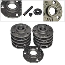 Malleable Threaded Black Floor Flange Iron Wall-mounted Installation Fanatec For Flower Art Lamp Shelves Hangers Hardware
Malleable Threaded Black Floor Flange Iron Wall-mounted Installation Fanatec For Flower Art Lamp Shelves Hangers Hardware