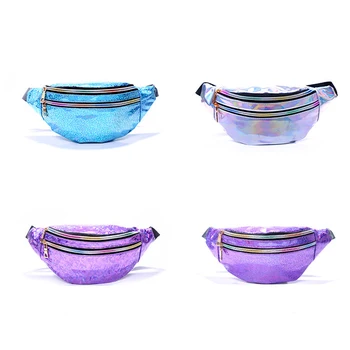 Women Laser Waist Bag Fanny Pack Glitter Belt Bag Travel Hip Bum Bag Small Purse Chest Bags
Women Laser Waist Bag Fanny Pack Glitter Belt Bag Travel Hip Bum Bag Small Purse Chest Bags