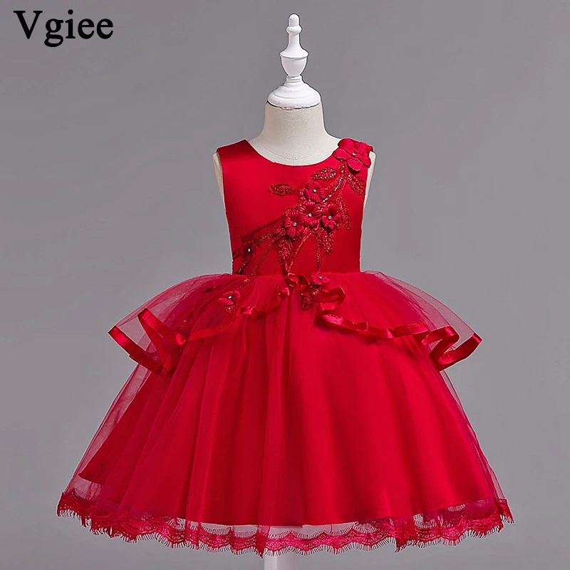 

Vgiee 2019 Princess Dress Baby Clothes 2019 Cute Girls Dresses Dress For Girls 10 To 12 Years Kids Dresses Outfits CC049