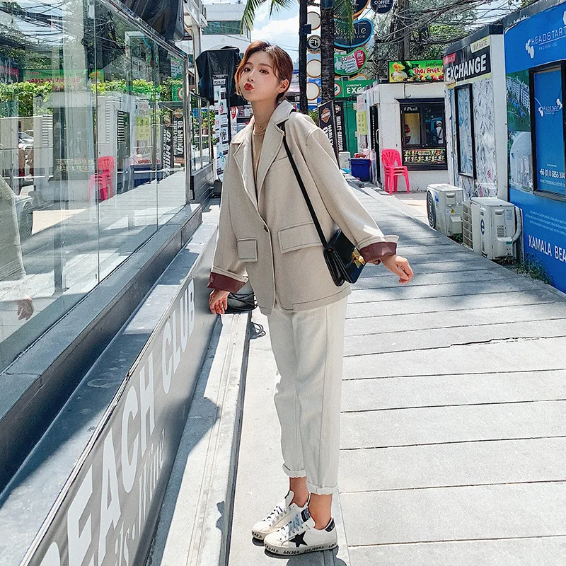 2019 Autumn New Style Korean-style Grid Red Small Suit Coat Women's British-Style CHIC Retro Suit Coat Fashion
2019 Autumn New Style Korean-style Grid Red Small Suit Coat Women's British-Style CHIC Retro Suit Coat Fashion