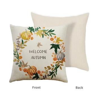 Pillow Case 45x45cm Cushion Cover Pillowcase For Home Sofa Chair Decorative Happy Fall Thanksgiving Day Gift Home Decoration 1pc 
Pillow Case 45x45cm Cushion Cover Pillowcase For Home Sofa Chair Decorative Happy Fall Thanksgiving Day Gift Home Decoration 1pc