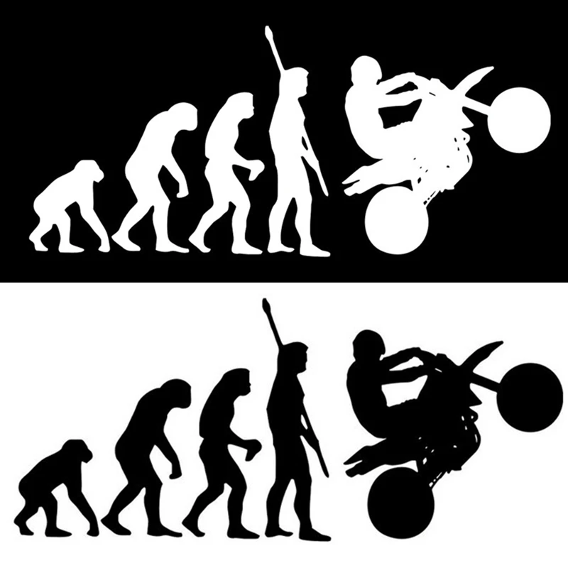 For Motorcycle Creative Sticker Human Evolution Style Motorbike Car Reflective Vinyl Decals Auto Exterior Decoration Accessories
For Motorcycle Creative Sticker Human Evolution Style Motorbike Car Reflective Vinyl Decals Auto Exterior Decoration Accessories