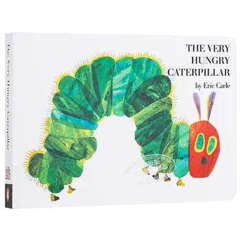 O mundo ordinário: popularizando os romances e livros literários de Lu Yao 9 The Very Hungry Caterpillar Original Children Popular Books Eric Carle Board book English Activity Story Book for Kids