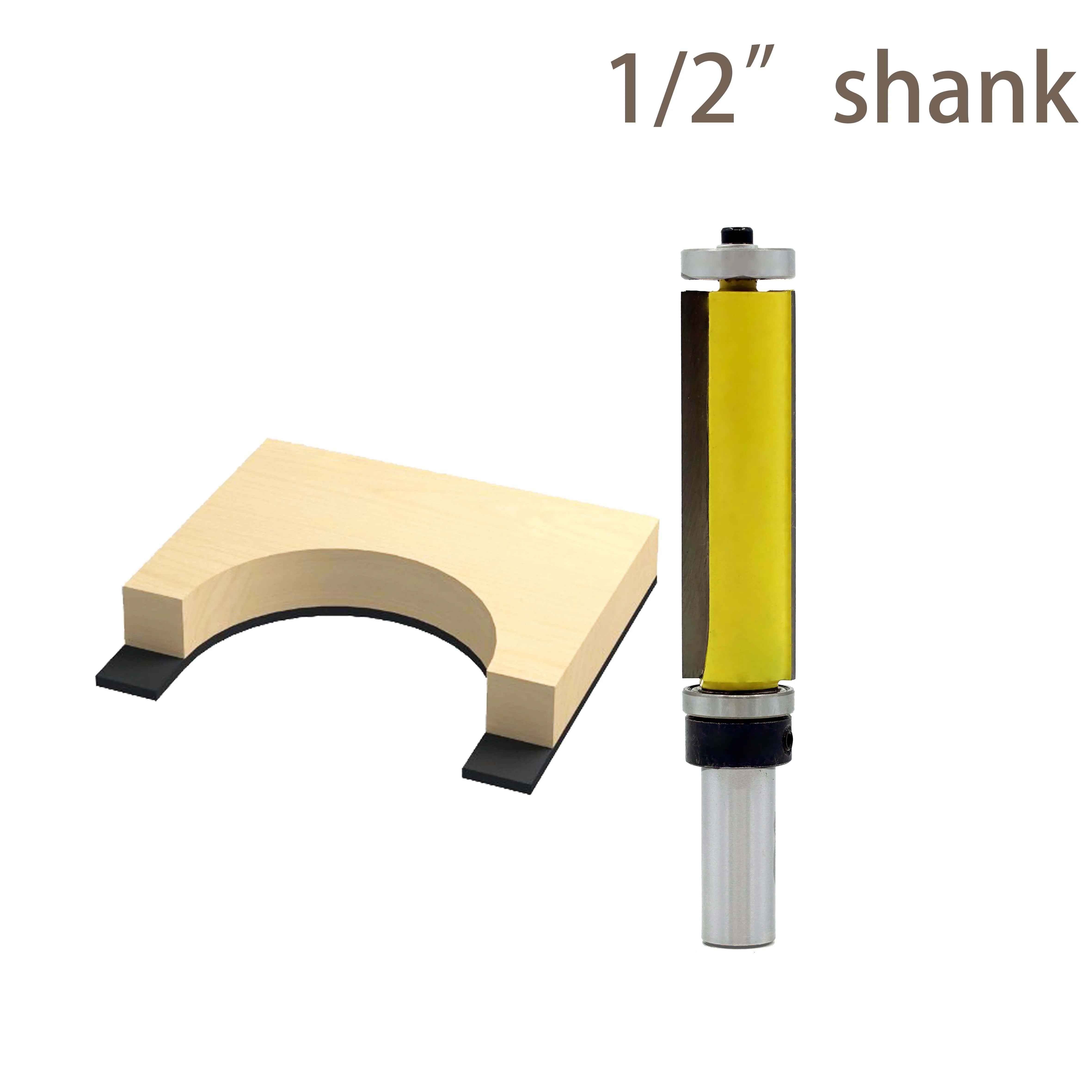 1pc 1/2 Shank Top & Bottom Bearing Flush Trim Pattern Router Bit Milling Cutter For Wood woodworking tools fresas para madera
1pc 1/2 Shank Top & Bottom Bearing Flush Trim Pattern Router Bit Milling Cutter For Wood woodworking tools fresas para madera