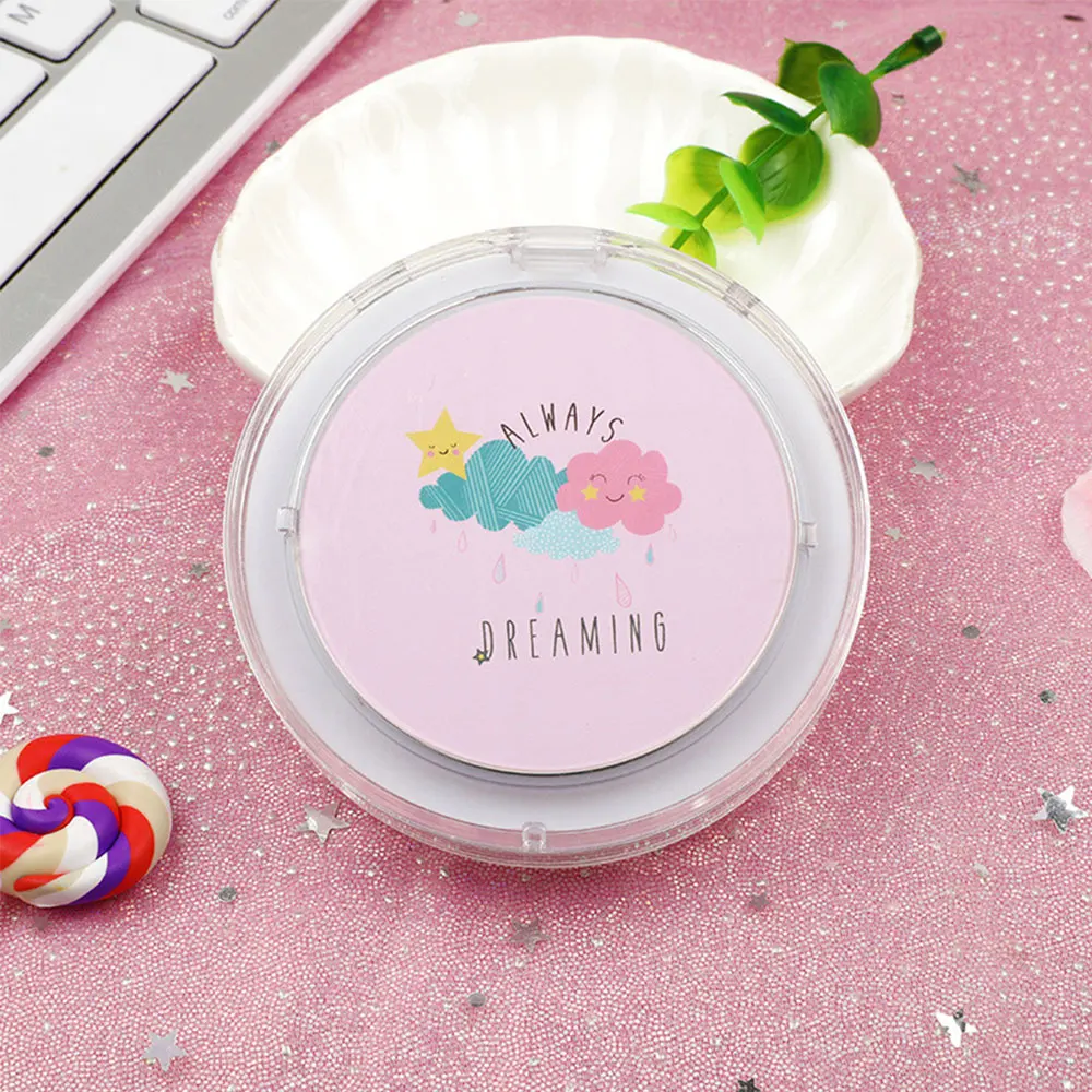 Portable Mini LED Lightweight Makeup Mirror Cute Circle Shape USB Rechargeable Handheld Cosmetic Mirror Makeup Tool
Portable Mini LED Lightweight Makeup Mirror Cute Circle Shape USB Rechargeable Handheld Cosmetic Mirror Makeup Tool
