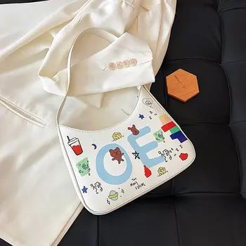 Cute Cartoon Shoulder Bag Women 2020 Trend Small Shopper Summer PU Leather Handbags And Purses White Bag dumpling
Cute Cartoon Shoulder Bag Women 2020 Trend Small Shopper Summer PU Leather Handbags And Purses White Bag dumpling