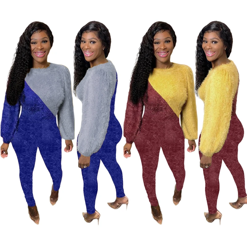 RStylish 2 Piece Outfits Women Loose Long Sleeve Round Neck Patchwork Top Pants Suit 2020 Casual Clubwear Clothes Matching Sets
RStylish 2 Piece Outfits Women Loose Long Sleeve Round Neck Patchwork Top Pants Suit 2020 Casual Clubwear Clothes Matching Sets