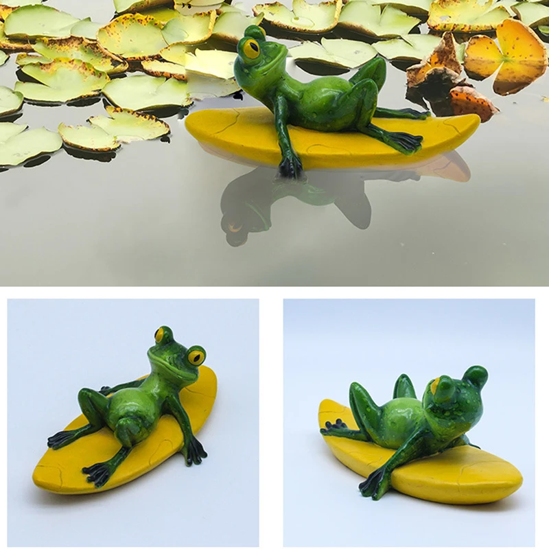 Floating Frog Decoration Figurines Resin Crafts Decorative Ornaments Animal Statue Figure for Home Garden Pool Pond Christmas G
Floating Frog Decoration Figurines Resin Crafts Decorative Ornaments Animal Statue Figure for Home Garden Pool Pond Christmas G