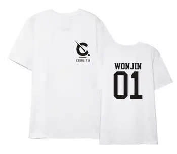 Summer style kpop cravity debut member name printing o neck t shirt unisex k-pop short sleeve t-shirt 5 colors
Summer style kpop cravity debut member name printing o neck t shirt unisex k-pop short sleeve t-shirt 5 colors