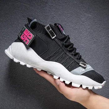 VSIOVRY New Sneakers Men Flyknit Breathable Sport Shoes for Autumn Men Light Running Shoes Fitness Walking Athletic Sneakers
VSIOVRY New Sneakers Men Flyknit Breathable Sport Shoes for Autumn Men Light Running Shoes Fitness Walking Athletic Sneakers