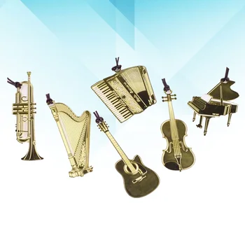 6pcs Exquisite Western Musical Instrument Creative Bookmarks Vintage Pattern Metal Bookmarks for Stationery Gifts (Mixed Pattern
6pcs Exquisite Western Musical Instrument Creative Bookmarks Vintage Pattern Metal Bookmarks for Stationery Gifts (Mixed Pattern