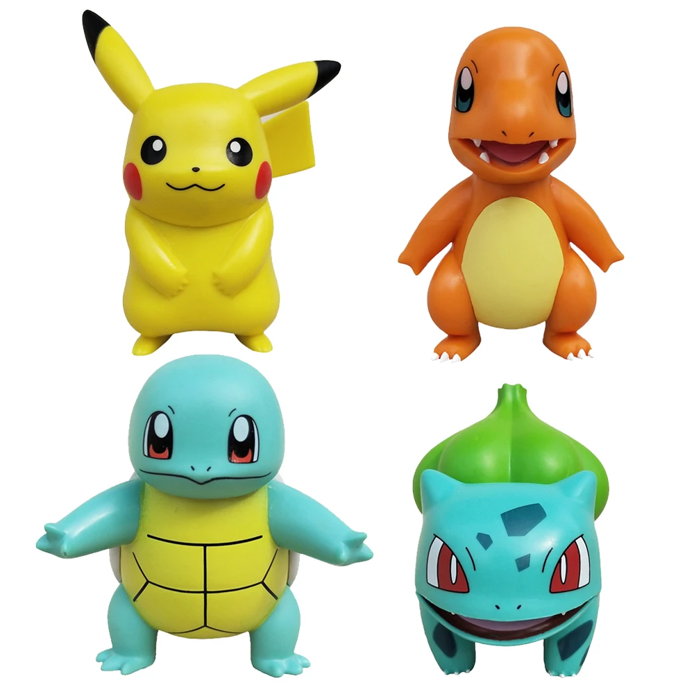 DABOTU Pikachu figures Charmander Squirtle Bulbasaur Jigglypuff Psyduck PVC model Anime Action 6 styles With box for kids gifts
DABOTU Pikachu figures Charmander Squirtle Bulbasaur Jigglypuff Psyduck PVC model Anime Action 6 styles With box for kids gifts