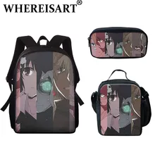 WHEREISART Fashion Design Anime Blood Blockade Battlefront 3pcs Backpack Student Bookbag For Unisex Many Roles Lunch Pencil Case
WHEREISART Fashion Design Anime Blood Blockade Battlefront 3pcs Backpack Student Bookbag For Unisex Many Roles Lunch Pencil Case
