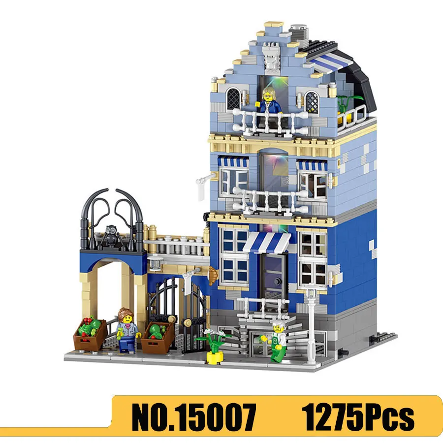 Street View Series 15007 FACTORY Market building blocks 1275Pcs Compatible 10190 Bricks Education Toys Kids Christmas Gift
Street View Series 15007 FACTORY Market building blocks 1275Pcs Compatible 10190 Bricks Education Toys Kids Christmas Gift