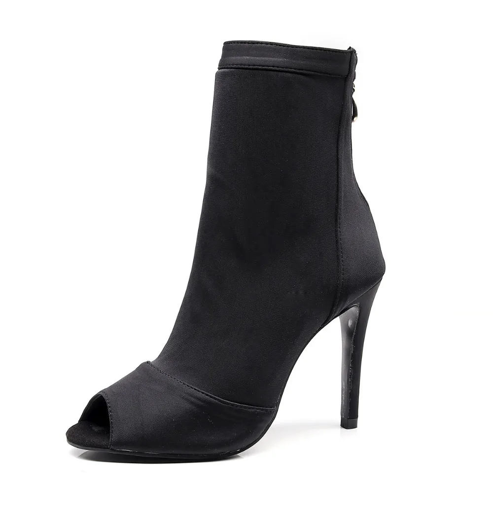 Slip On Salsa Jazz Ballroom Latin Dance Shoes For Dancing Women Professional Cow Outsole Heel Stretch Fabric Footwear Boots
Slip On Salsa Jazz Ballroom Latin Dance Shoes For Dancing Women Professional Cow Outsole Heel Stretch Fabric Footwear Boots