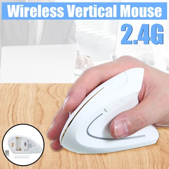 Pohiks 1pc USB Rechargeable Wireless Mouse 2.4GHz Vertical Mouse 800 1600 DPI Ergonomic Computer Mice for PC Laptop Office
Pohiks 1pc USB Rechargeable Wireless Mouse 2.4GHz Vertical Mouse 800 1600 DPI Ergonomic Computer Mice for PC Laptop Office
