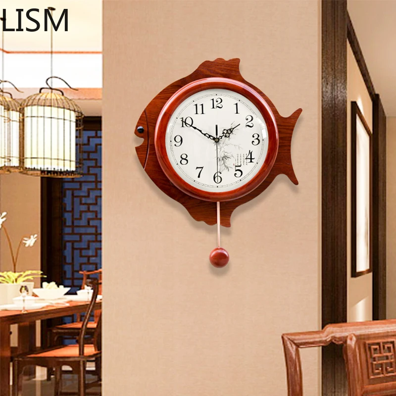 Antique Wooden wall Clocks Home Decor Chinese Style Solid Wood Wall Clock Living Room Creative Simple Silent Wall Watch
Antique Wooden wall Clocks Home Decor Chinese Style Solid Wood Wall Clock Living Room Creative Simple Silent Wall Watch