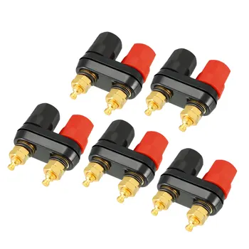 uxcell 5 Pcs Video Speaker Terminal Connectors Dual 4mm Banana Jack Outlet
uxcell 5 Pcs Video Speaker Terminal Connectors Dual 4mm Banana Jack Outlet