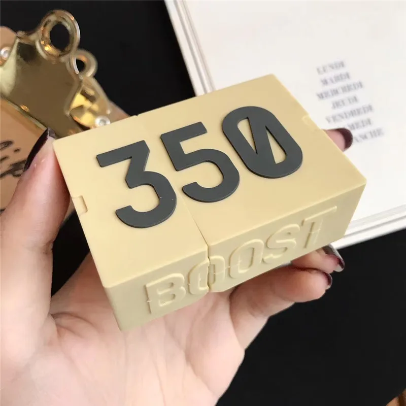 Fashion 3D 350 Boost Shoe Box Silicone Headphone Case for Apple Airpods 1 2 Bluetooth Earphone Wireless Headset Protective Cover
Fashion 3D 350 Boost Shoe Box Silicone Headphone Case for Apple Airpods 1 2 Bluetooth Earphone Wireless Headset Protective Cover