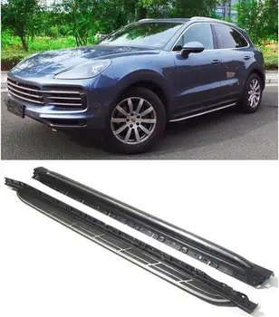 High Quality Aluminum alloy Running Board Side Step Nerf Bar Pedal For Porsche Cayenne 2018 2019 2020 2021 Original Style
High Quality Aluminum alloy Running Board Side Step Nerf Bar Pedal For Porsche Cayenne 2018 2019 2020 2021 Original Style