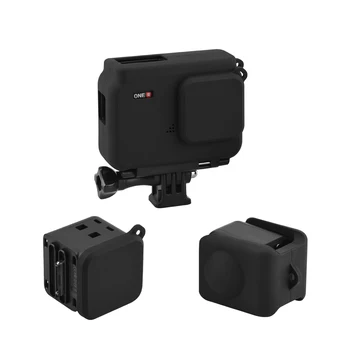 Silicone Protective Dust-Proof Cover Case for Insta360 ONE R Twin Edition 4K Angle 360 Panorama Lens Cap Action Camera Accessory
Silicone Protective Dust-Proof Cover Case for Insta360 ONE R Twin Edition 4K Angle 360 Panorama Lens Cap Action Camera Accessory
