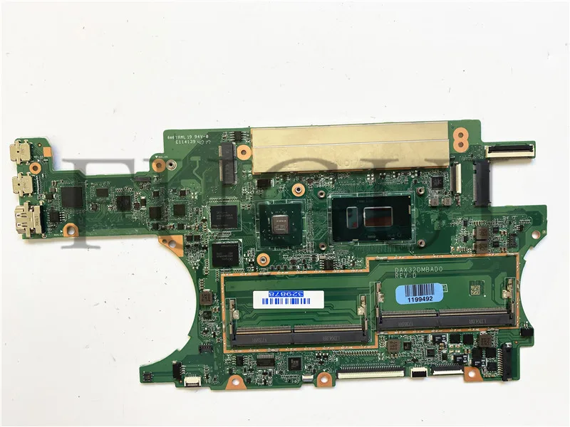 Материнская плата для ноутбука DAX32DMBAD0 HP X360 15-BL 15T-BL с процессором SR3LC i7-8550U и