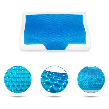 Memory Foam Gel Pillow Slow Rebound Ice-cool Anti-snore Sleep Pillow Orthopedic Soft Health Care Neck Pillow Home Bedding Pillow 
Memory Foam Gel Pillow Slow Rebound Ice-cool Anti-snore Sleep Pillow Orthopedic Soft Health Care Neck Pillow Home Bedding Pillow