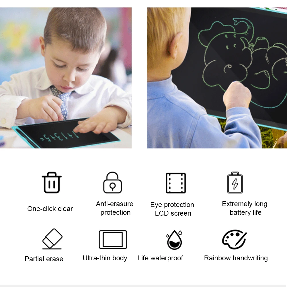 Generic Digital Epaper LCD Writing Tablet 6.5 Inch Wireless Touchpad