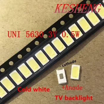 LED Backlight 0.5W 3v UNI 5630/5730 Cool white for UNI LCD Backlight for TV TV Application uni 1000PCS
LED Backlight 0.5W 3v UNI 5630/5730 Cool white for UNI LCD Backlight for TV TV Application uni 1000PCS
