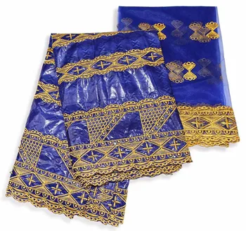 Blue lace fabric cotton embroidered bazin brode getzner hot sela basin riche getzner for nigerian wedding dress 7yards/lot GF-96 
Blue lace fabric cotton embroidered bazin brode getzner hot sela basin riche getzner for nigerian wedding dress 7yards/lot GF-96
