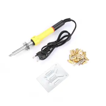 25pcs/Set Electric Engraving Pyrography Wood Tool Burning Pen Tips Tool Set EU Plug 220V Soldering Iron Carving Pen Welding Set
25pcs/Set Electric Engraving Pyrography Wood Tool Burning Pen Tips Tool Set EU Plug 220V Soldering Iron Carving Pen Welding Set