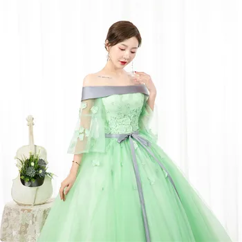 green Prom Dresses Scoop Neck Illusion Long Sleeves A-line Formal Party Dress Pink Color Sweep Train Special Occasion Gowns
green Prom Dresses Scoop Neck Illusion Long Sleeves A-line Formal Party Dress Pink Color Sweep Train Special Occasion Gowns