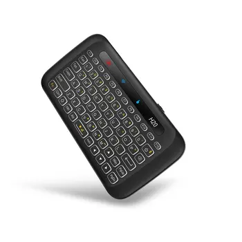 H20 2.4GHz Wireless Mini Keyboard with Backlight Touchpad Air mouse IR Leaning Remote control for Andorid PC
H20 2.4GHz Wireless Mini Keyboard with Backlight Touchpad Air mouse IR Leaning Remote control for Andorid PC