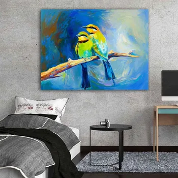 RELIABLI Animal Print Oil Painting Bird Canvas Posters and Prints Wall Pictures for Living Room Cuadros Home Decoration Unframed
RELIABLI Animal Print Oil Painting Bird Canvas Posters and Prints Wall Pictures for Living Room Cuadros Home Decoration Unframed