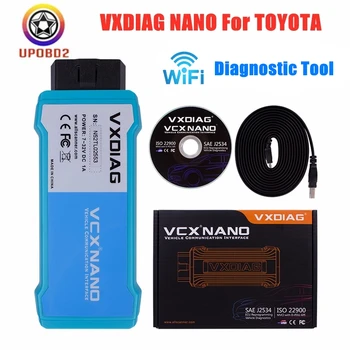 VXDIAG NANO For TOYOTA TIS Techstream V14.20.019 Diagnostic Tool WiFi/USB Connection Support SAE J2534 VXDIAG VXC NANO For Lexus
VXDIAG NANO For TOYOTA TIS Techstream V14.20.019 Diagnostic Tool WiFi/USB Connection Support SAE J2534 VXDIAG VXC NANO For Lexus