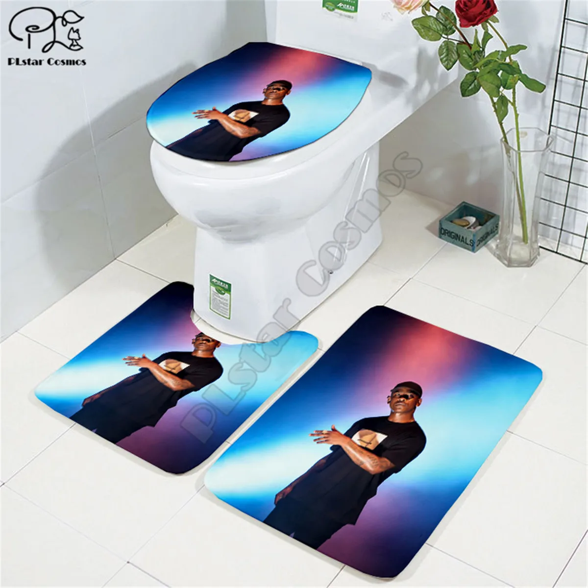 Cartoon funny Stitch 3D printed Bathroom Pedestal Rug Lid Toilet Cover Bath Mat Set drop shipping style-3
Cartoon funny Stitch 3D printed Bathroom Pedestal Rug Lid Toilet Cover Bath Mat Set drop shipping style-3