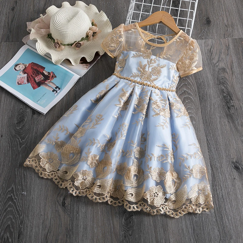 2020 Summer Children Clothing 2-9y Girls Princess Palace Style Embroidered Dress Backless Big Bow Girl Party Dress
2020 Summer Children Clothing 2-9y Girls Princess Palace Style Embroidered Dress Backless Big Bow Girl Party Dress
