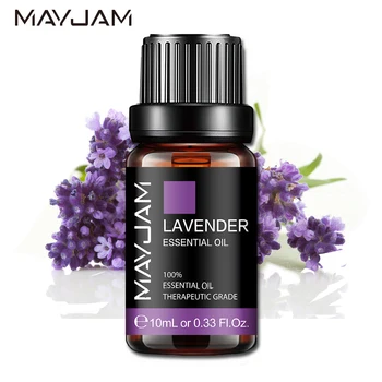 

10ML Aroma Oil Diffuser Pure Natural Essential Oils Lavender Jasmine Eucalyptus Vanilla Lemon Ylang Ylang Bergamot Tea Tree Oil