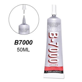 Transparent 50ml B7000 Glue Touch Screen Liquid Adhesive Lcd Wood Textile School Uv Strong Super B-7000 Phone Repair Epoxy Resin
Transparent 50ml B7000 Glue Touch Screen Liquid Adhesive Lcd Wood Textile School Uv Strong Super B-7000 Phone Repair Epoxy Resin