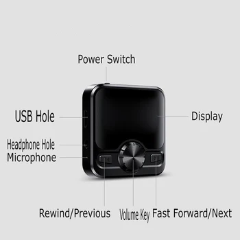 Bluetooth Voice Recorder HIFI MP3 Player Digital Audio Recorder Dictaphone Mini Recording device Professional Audio Sound Record
Bluetooth Voice Recorder HIFI MP3 Player Digital Audio Recorder Dictaphone Mini Recording device Professional Audio Sound Record