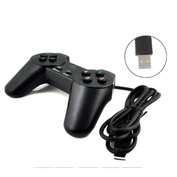 Double Shock Wired USB 2.0 Plug and Play Simple Game Playing Controller Pad Gamepad Gaming Joypad Joystick for PC Computer
Double Shock Wired USB 2.0 Plug and Play Simple Game Playing Controller Pad Gamepad Gaming Joypad Joystick for PC Computer