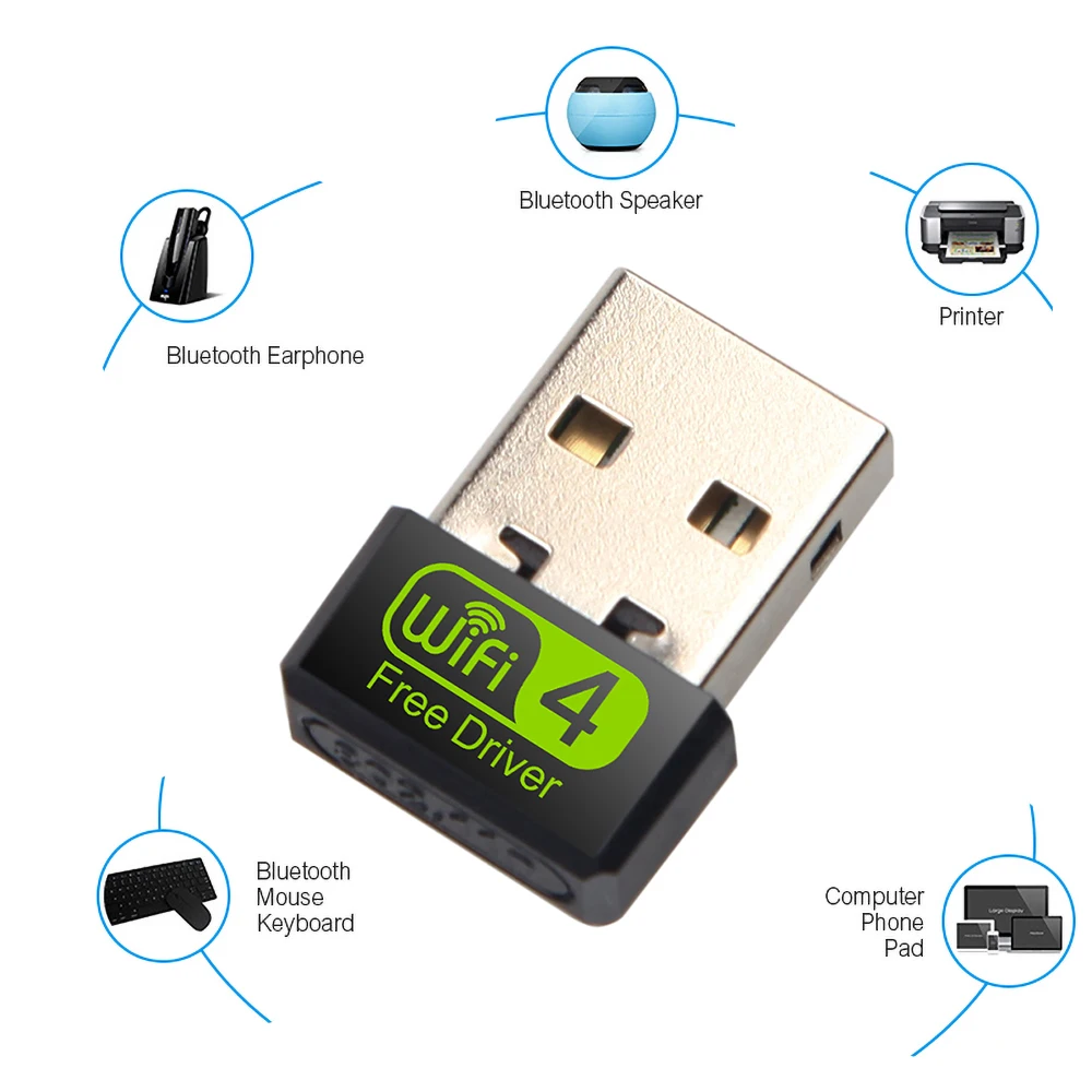 

Беспроводной мини USB Wi-Fi адаптер 802.11N 8188 150 Мбит/с