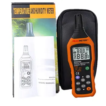 PM6508 Digital Temperature Humidity Meter Hygrometer Thermometer Weather Station LCD Thermo-Hygrometer
PM6508 Digital Temperature Humidity Meter Hygrometer Thermometer Weather Station LCD Thermo-Hygrometer