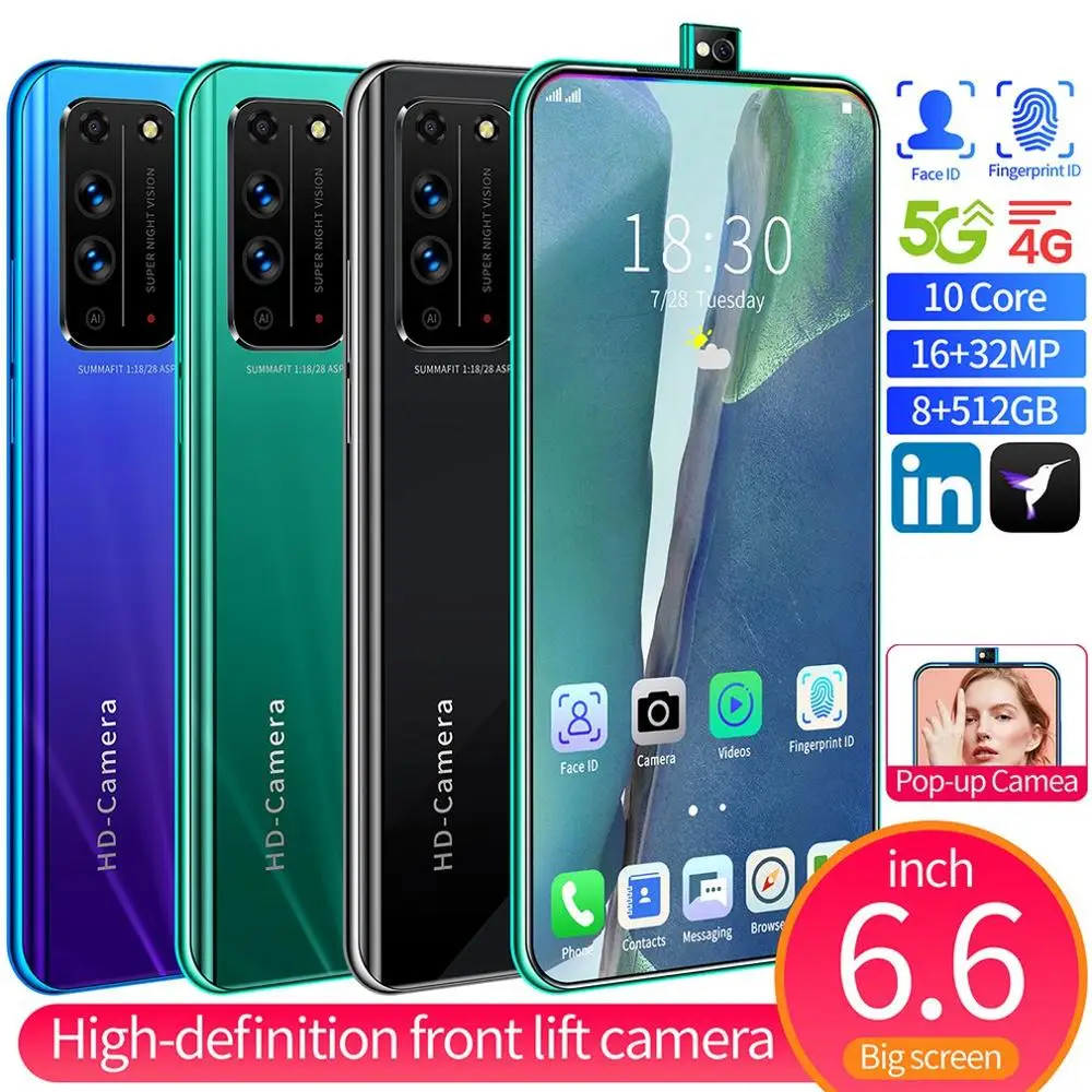 X30 Pro Smart Phone 6.6 Inch Screen RAM1GB+ROM16GB Zero-light Face Recognition Dual-core Sensor HD Lifting Front Camera Android
X30 Pro Smart Phone 6.6 Inch Screen RAM1GB+ROM16GB Zero-light Face Recognition Dual-core Sensor HD Lifting Front Camera Android