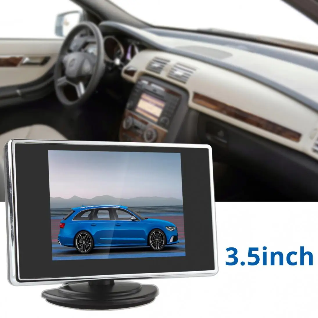 3.5 Inch 320 x 234 Pocket-sized Color TFT-LCD Display Car Rear View Monitor with 2-Channel Video Input New
3.5 Inch 320 x 234 Pocket-sized Color TFT-LCD Display Car Rear View Monitor with 2-Channel Video Input New