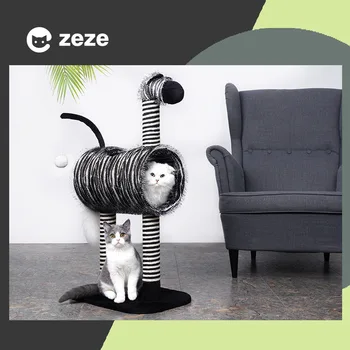 Cat climbing frame cat litter sisal cat scratch board four seasons general climbing frame with litter simulation cat toys
Cat climbing frame cat litter sisal cat scratch board four seasons general climbing frame with litter simulation cat toys
